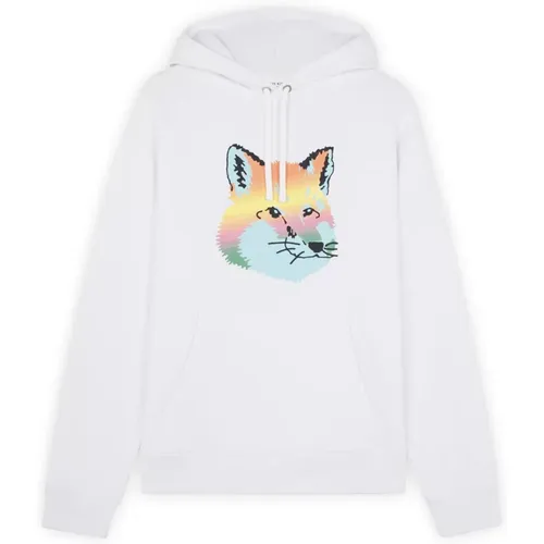 Hoodie , male, Sizes: L, M, XL, S - Maison Kitsuné - Modalova