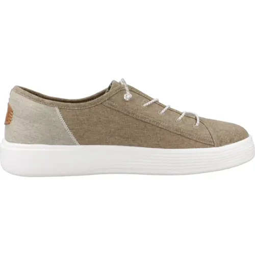 Craft Linen Laced Schuhe , Herren, Größe: 44 EU - Hey Dude - Modalova