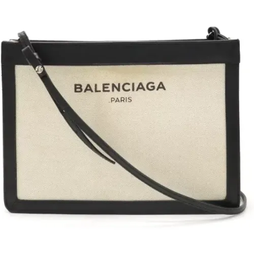 Pre-owned Canvas schultertasche - Balenciaga Vintage - Modalova