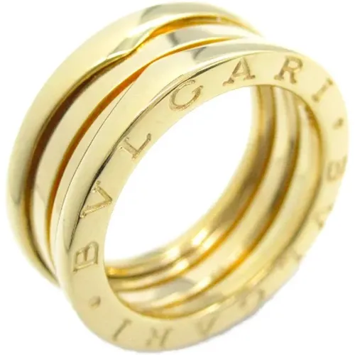 Pre-owned Fabric rings , female, Sizes: ONE SIZE - Bvlgari Vintage - Modalova