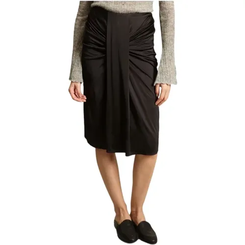 Leonis Pencil Skirt , female, Sizes: 2XS - By Malene Birger - Modalova