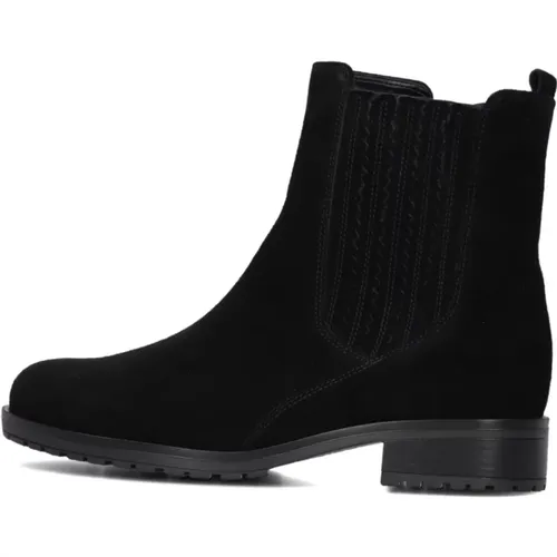 Elegante Schwarze Stiefeletten , Damen, Größe: 39 EU - Gabor - Modalova