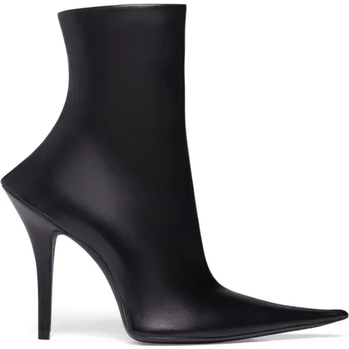 Leather Witch High-Heel Boots , female, Sizes: 8 UK, 7 UK - Balenciaga - Modalova