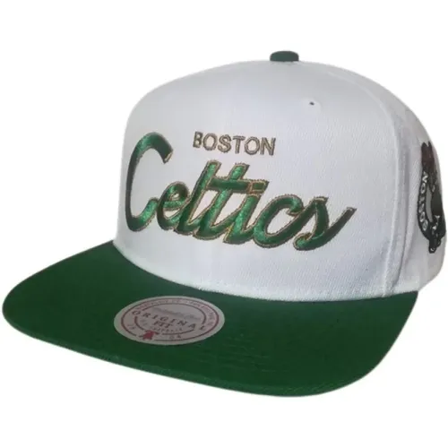 Weiße Celtics 94 Draft Snapback Kappe - Mitchell & Ness - Modalova