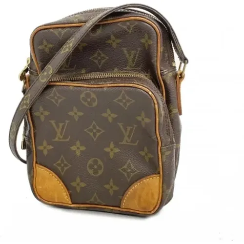 Pre-owned Stoff schultertasche , Damen, Größe: ONE Size - Louis Vuitton Vintage - Modalova