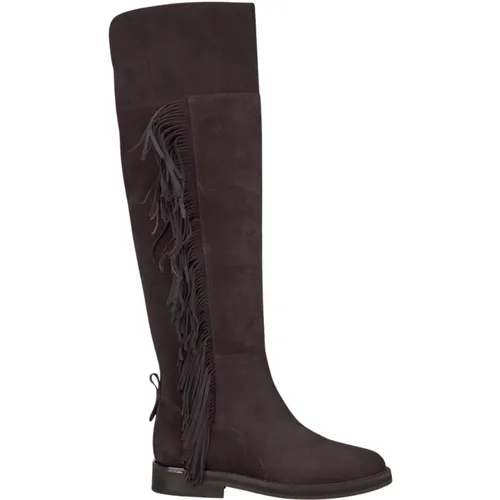 Flat boot high cane , female, Sizes: 4 UK, 6 UK, 3 UK, 7 UK, 5 UK - Alma en Pena - Modalova