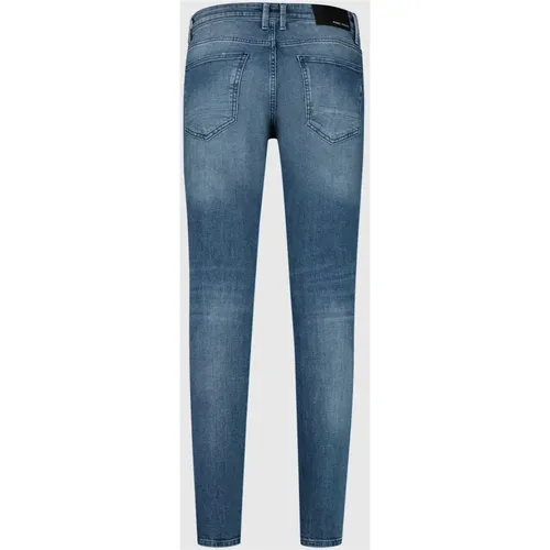 Blaue Denim Jeans , Herren, Größe: W38 - PureWhite - Modalova