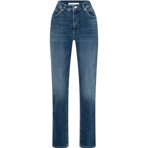 Elegante Slim-Fit Jeans , Damen, Größe: 2XL L30 - MAC - Modalova