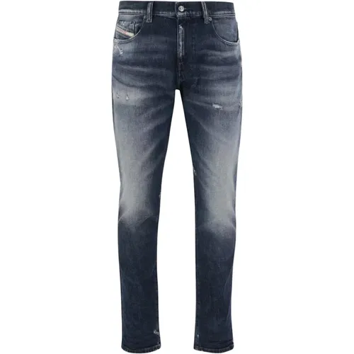 Slim Fit Stretch Baumwoll-Denim Jeans , Herren, Größe: W30 - Diesel - Modalova