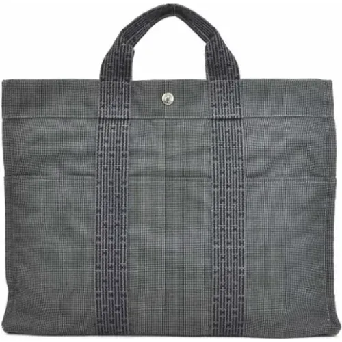 Pre-owned Nylon handbags , female, Sizes: ONE SIZE - Hermès Vintage - Modalova