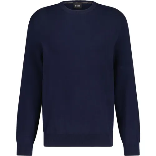 Feinstrick Pullover Regular-Fit Rundhalsausschnitt , Herren, Größe: 3XL - Hugo Boss - Modalova