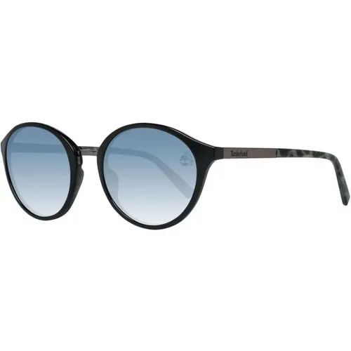 Schwarze polarisierte Sonnenbrille mit Metallakzenten - Timberland - Modalova