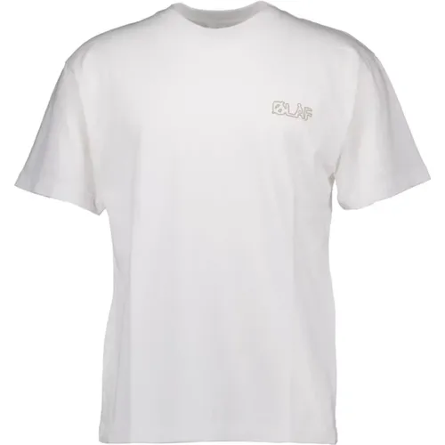 Deep Sea Tee T-Shirt , male, Sizes: L, XL, S, XS, M - Olaf Hussein - Modalova