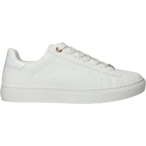 Weiße Loua Sneaker mit Gold Details , Damen, Größe: 40 EU - Mexx - Modalova