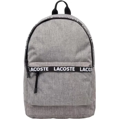 Sporty Backpack with Laptop Pocket , male, Sizes: ONE SIZE - Lacoste - Modalova