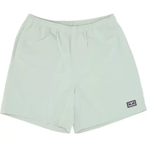 Nylon Surf Shorts with Pockets , male, Sizes: XL, M - Obey - Modalova