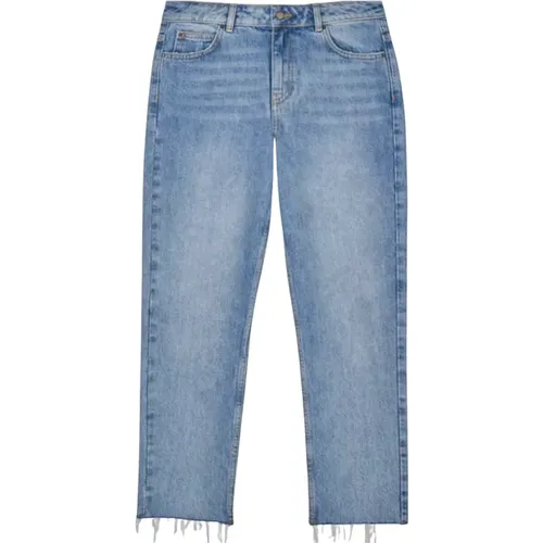 Gerade geschnittene Jeans mit rohem Finish - BA&SH - Modalova