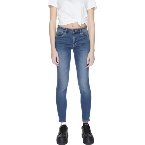 Skinny Jeans Frühling/Sommer Kollektion , Damen, Größe: W29 L30 - Armani Exchange - Modalova