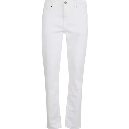Slimmy Luxe Performance Jeans , male, Sizes: W36, W30, W32, W33, W34 - 7 For All Mankind - Modalova