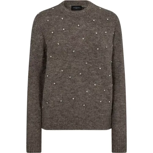 Diamant Strickpullover Timber Wolf - Copenhagen Muse - Modalova