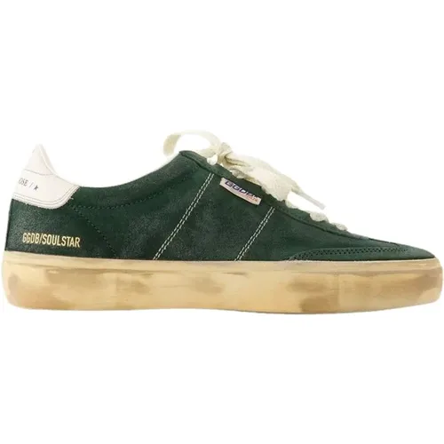 Leather Sneakers - Soul Star , female, Sizes: 3 UK, 8 UK - Golden Goose - Modalova