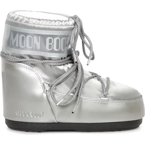 Metallische Damen Stiefeletten , Damen, Größe: 36 EU - moon boot - Modalova