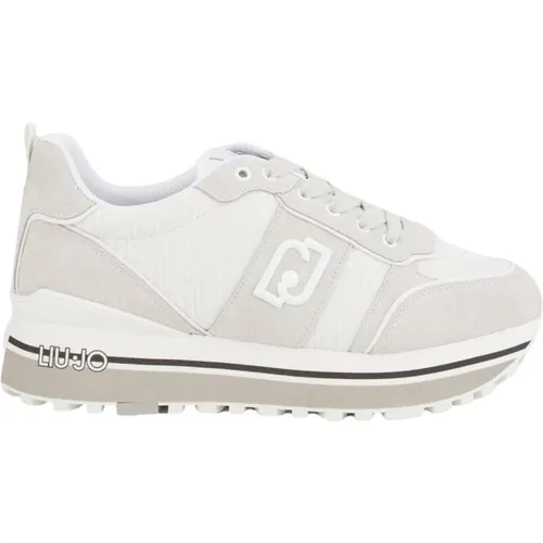 White Sneaker , female, Sizes: 6 UK, 4 UK, 5 UK - Liu Jo - Modalova