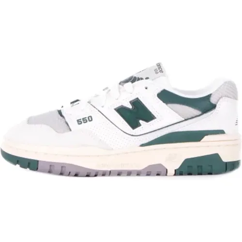 Grüne Junior Sneakers mit Wildleder-Details , Damen, Größe: 37 EU - New Balance - Modalova