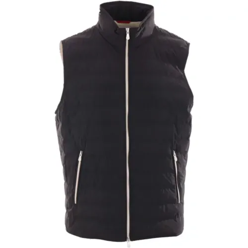 Nylon Stretch Jacket with Zip Closure , male, Sizes: S, L, M, XL - BRUNELLO CUCINELLI - Modalova