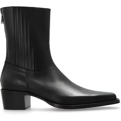 Leder Chelsea Stiefel City Man - Dsquared2 - Modalova