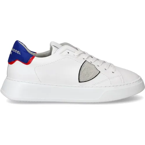 Sneakers Temple Tennis , Herren, Größe: 39 EU - Philippe Model - Modalova