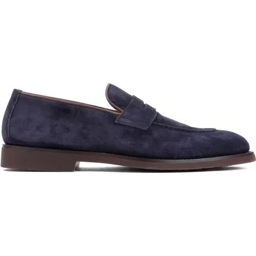 Suede Loafer Shoes , male, Sizes: 8 UK - BRUNELLO CUCINELLI - Modalova