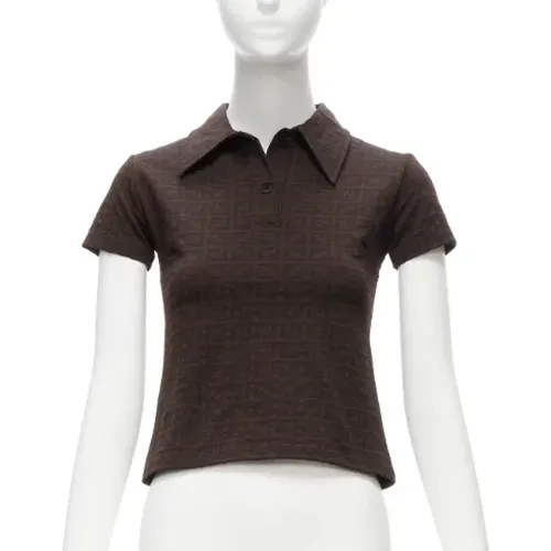 Pre-owned Fabric tops , female, Sizes: XS - Fendi Vintage - Modalova