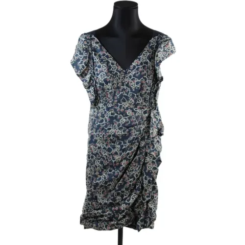 Linen Dress - Size 42 , female, Sizes: L - Isabel Marant Pre-owned - Modalova