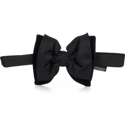 Silk Bow Tie Tuxedo Icon , male, Sizes: ONE SIZE - Dsquared2 - Modalova