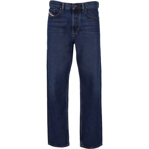 D-Macs Blaue Jeans - Klassischer Look, Maximaler Komfort , Herren, Größe: W33 - Diesel - Modalova