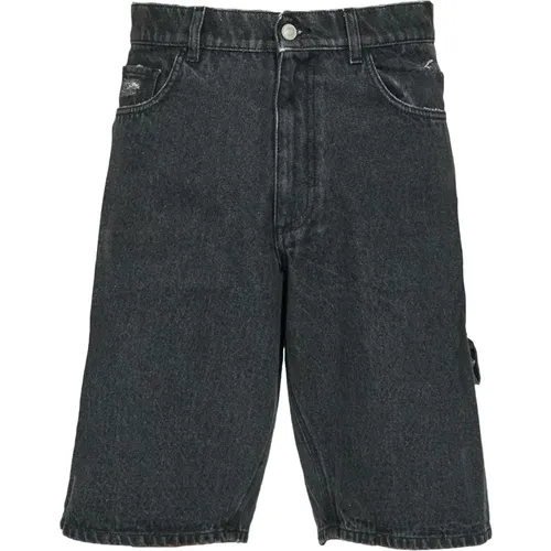 Schwarze Denim Zimmermann Bermuda Shorts , Herren, Größe: M - 1017 Alyx 9SM - Modalova