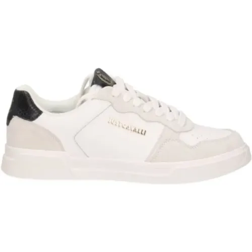 Grainy Leather Herren Sneakers , Herren, Größe: 42 EU - Just Cavalli - Modalova