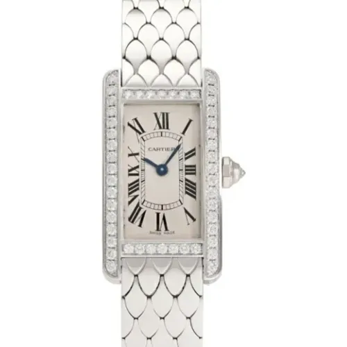 Pre-owned Gold watches , female, Sizes: ONE SIZE - Cartier Vintage - Modalova