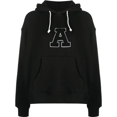 Appliquéd Hoodie Casual Sweater , female, Sizes: L - Axel Arigato - Modalova