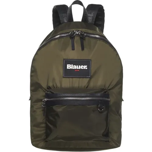 Modern Man Backpack , male, Sizes: ONE SIZE - Blauer - Modalova
