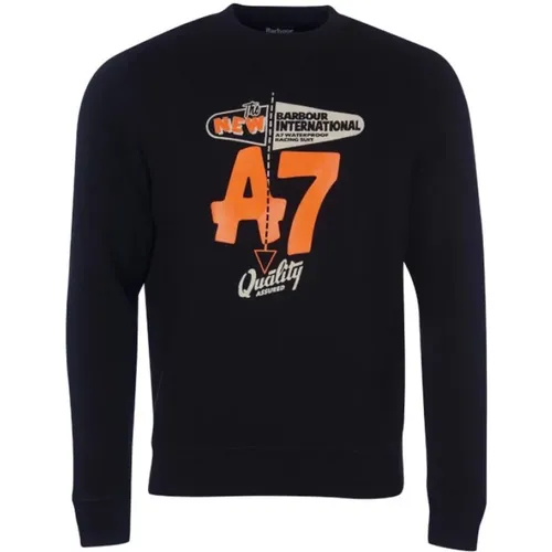 Legacy A7 Sweatshirt , male, Sizes: L - Barbour - Modalova