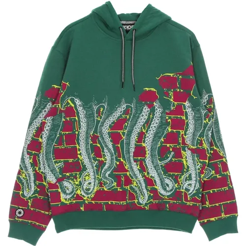 Leichter Kapuzenpullover Herren Sweatshirt , Herren, Größe: M - Octopus - Modalova