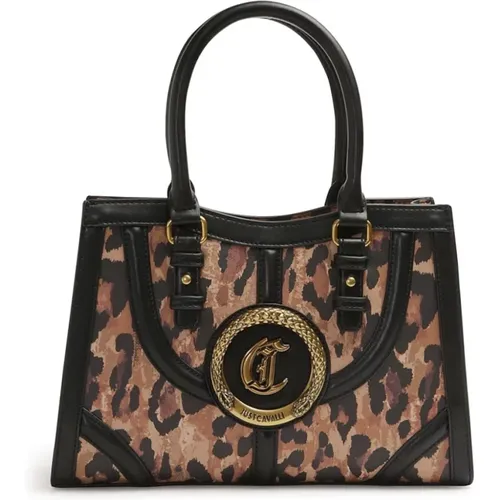 Braune Handtasche Elegant und Funktional - Just Cavalli - Modalova