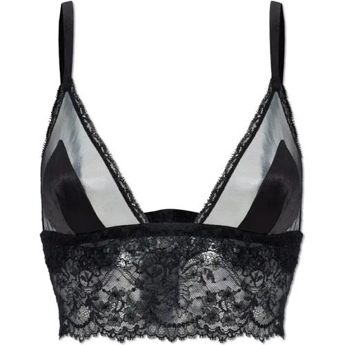 Spitzen-BH , Damen, Größe: M - Dolce & Gabbana - Modalova