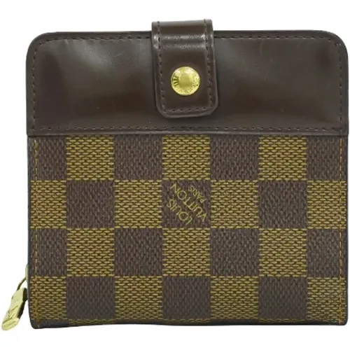 Pre-owned Canvas wallets , female, Sizes: ONE SIZE - Louis Vuitton Vintage - Modalova