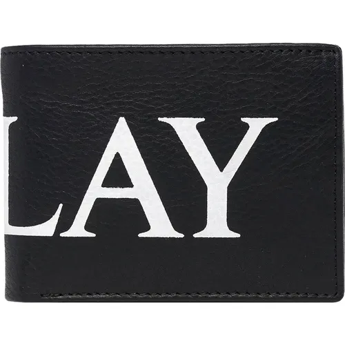 Leather Wallet in for Men , male, Sizes: ONE SIZE - Replay - Modalova