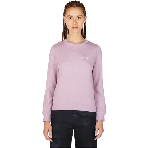 Sweatshirt , Damen, Größe: XS - A.P.C. - Modalova