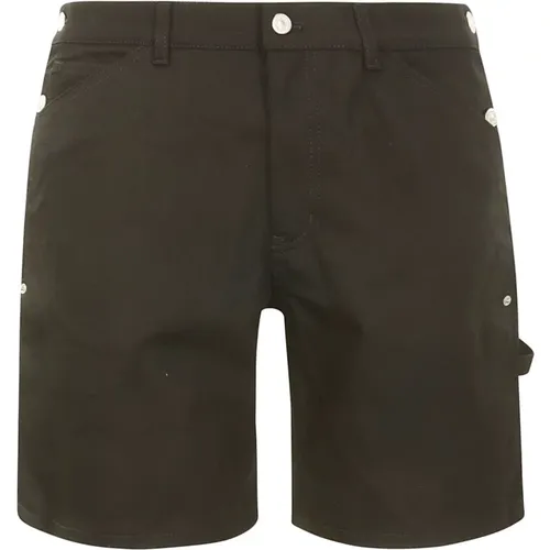 Schwarze Denim-Segelshorts , Herren, Größe: M - Courrèges - Modalova