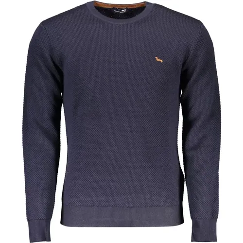 Eleganter Wollpullover mit Stickerei , Herren, Größe: 2XL - Harmont & Blaine - Modalova